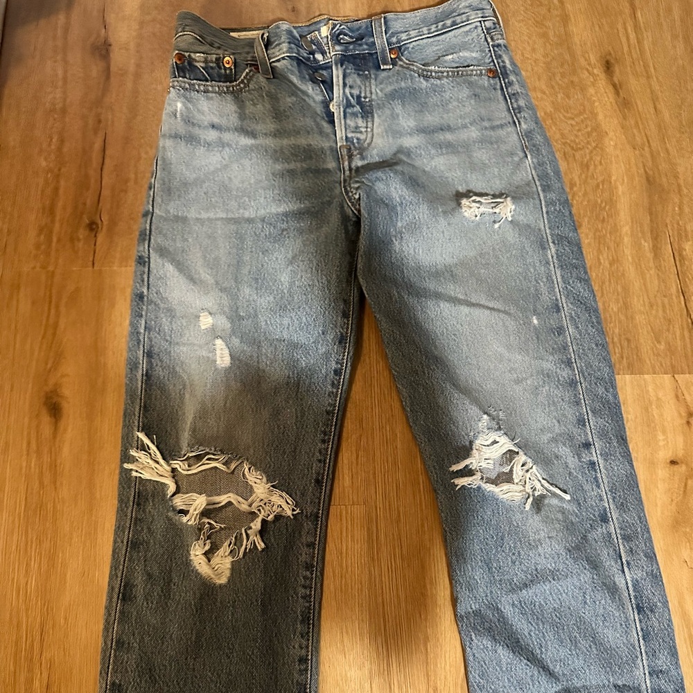 Levi Wedgie Straight Jean